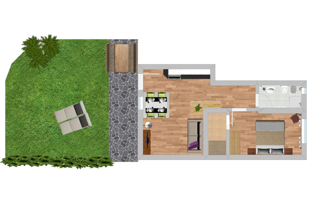פונס Apartments Kaserott מראה חיצוני תמונה